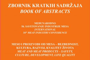 Book of Abstract of International 56th Meat Industry Conference